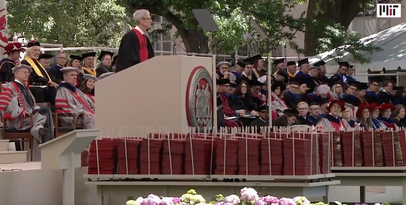Tim Cook in Commencement Address at MIT
