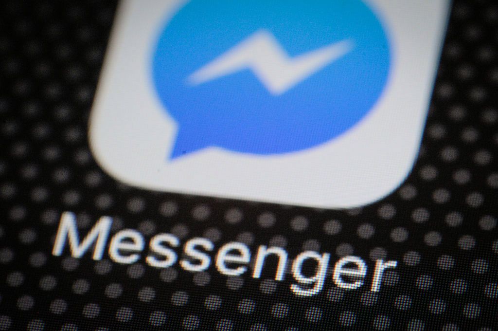 The Facebook Messenger application is seen on a iPhone on December 1, 2017. (Photo by Jaap Arriens/NurPhoto via Getty Images)